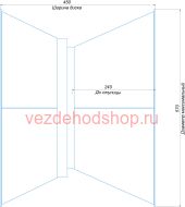 Диск с бедлоком для покрышек КрАЗ ВИ-3 ступица ГАЗ Волга